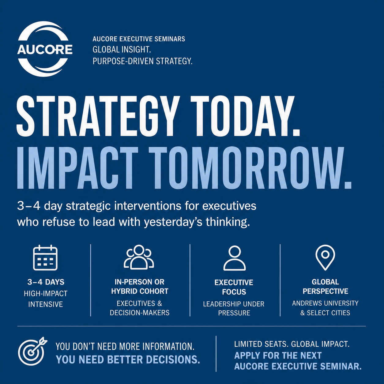 Global Executive Institute (GEI) - Lead Smarter. Move Faster. Win Globally.